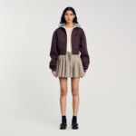 Sweatshirt à capuche amovible