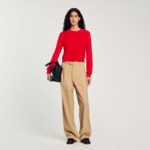 Cardigan à volant