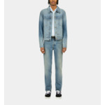 Blouson Denim Poches Zippees Homme