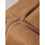 Col zippé en laine et cachemire