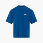 Balenciaga T-Shirt Logo Bleu