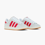 Adidas Campus 00s Crystal White Better Scarlet