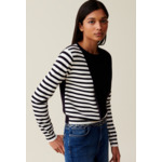 Pull court marinière rabat uni