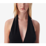 Robe Longue Dos Nu Col V Rubini