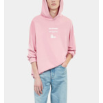 T-Shirt Manches Longues Avec Sérigraphie Rose Homme