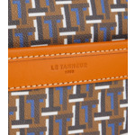 Petit sac bandoulière Camille en toile monogramme