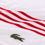 Lacoste - Serviette de bain en coton 420 g/m², L Courtline