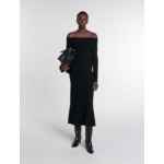 Robe longue en maille