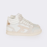 Baskets blanches & beiges