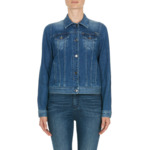 Blouson en jean indigo
