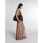 Robe longue imprimé léopard