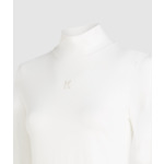 K LOGO MOCK NECK LS T-SHIRT