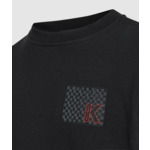 K LOGO WOVEN LABEL SWEATSHIRT