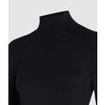 K LOGO MOCK NECK LS T-SHIRT