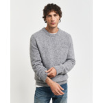 Wool Nepps Crew Neck Sweater