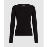 K BUTTON KNIT SWEATER