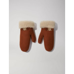 Mouffles en peau lainée