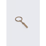 Porte-clés lettre "I" en laiton