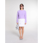 Pull court en cachemire