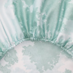 Yves Delorme - Drap housse en satin bleu, Panorama