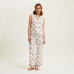Laurence Tavernier - Pyjama en satin de viscose, Tabarca