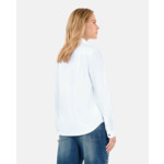 Chemise En Popeline Blanche Femme