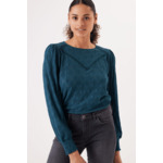 Women T-shirt Blue