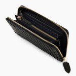 Compagnon zippé Juliette en cuir tressé