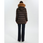 Doudoune Dalyaf Chocolat en Polyester