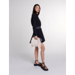 Robe chemise courte élastiquée