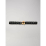 Ceinture en cuir élastique