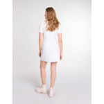 Robe courte en maille à sequins