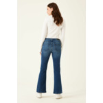 Jeans Célia Flared - taille haute coupe évasée au mollet