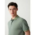 Polo à manches courtes au toucher frais oxford
