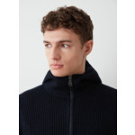 Pull avec zip et capuche