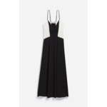 Robe Dragée En Viscose Mélangée
