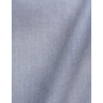 Chemise ajustée infroissable bleue
