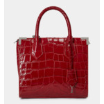 Sac Ming Medium En Cuir Rouge