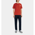 T-Shirt Rouge Avec Broderie Palm Tree Homme