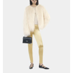 Legging Satiné Doré Femme