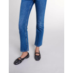 Ballerines à studs argentés