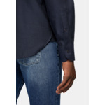 Chemise En Flanelle De Coton Tencel Regular Fit