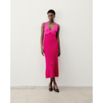 Robe Longue Bretelle Bicolore