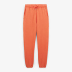 Jogging en molleton carotte