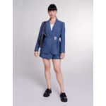 Veste de tailleur à ceinture