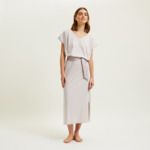 Laurence Tavernier - Robe Longue en jersey, Minorque