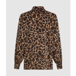 LEOPARD AOP BLOUSE