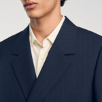 Veste de costume croisée