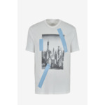T-Shirt Blanc Cassé/New York
