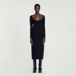 Robe midi  ajourée
